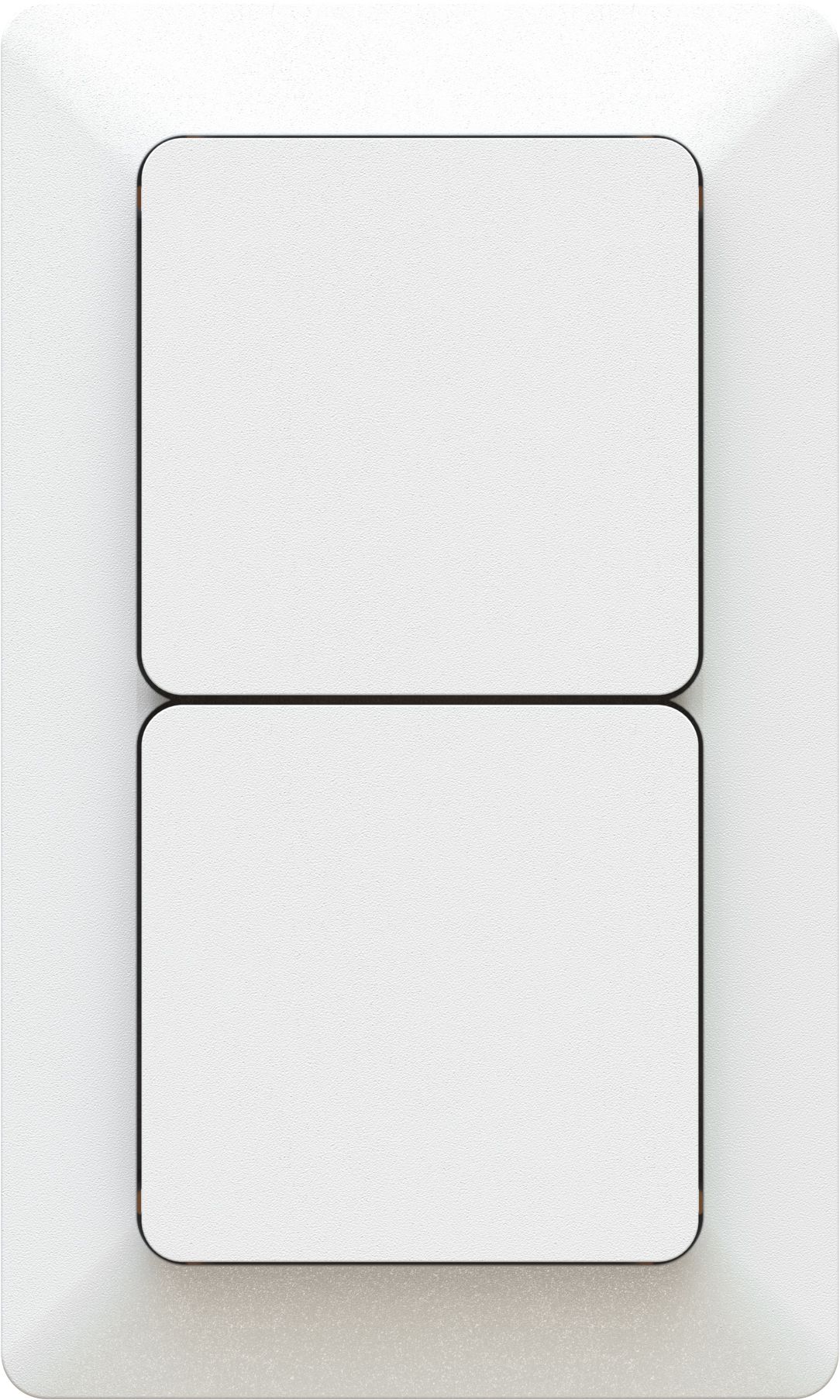 combinaison interrupteur s3 / s3 ta.2x1 ENC priamos blanc