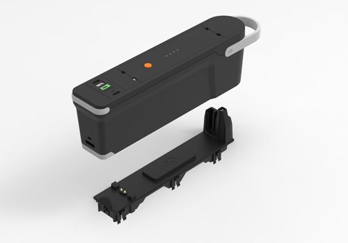 LIBERTY Connecting Shoe pour Qikpac et Qikpac Carry blanc