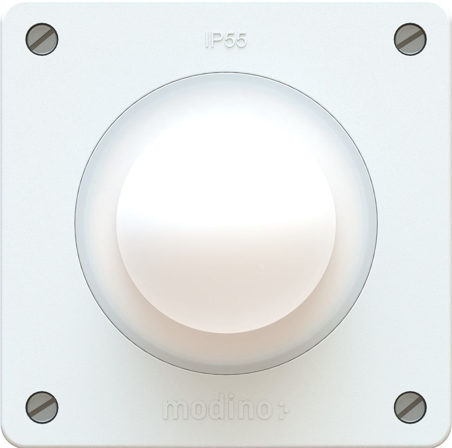 cadre pour Swisslux détecteur de mouvement 180° exo blanc