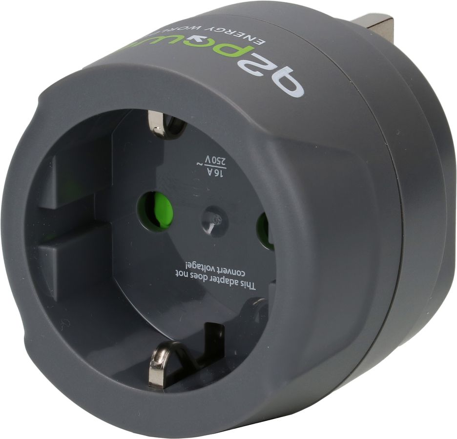 adaptateur de voyage Europe au Royaume-Uni