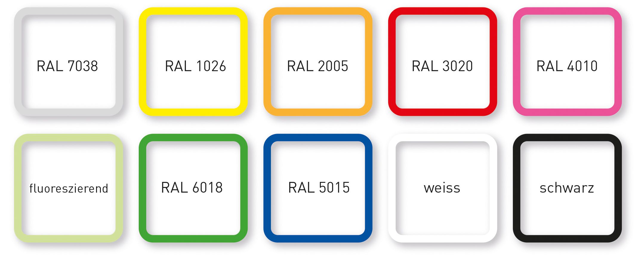 profil décoratif ta.1x1 priamos kit de test des couleurs