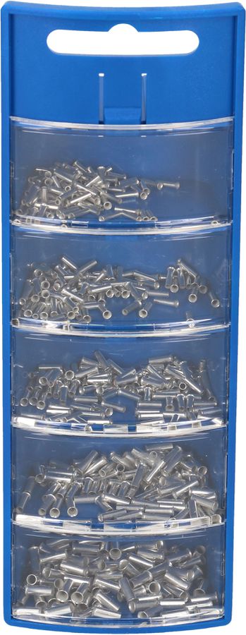 box d'embouts non isolés cuivre étamé