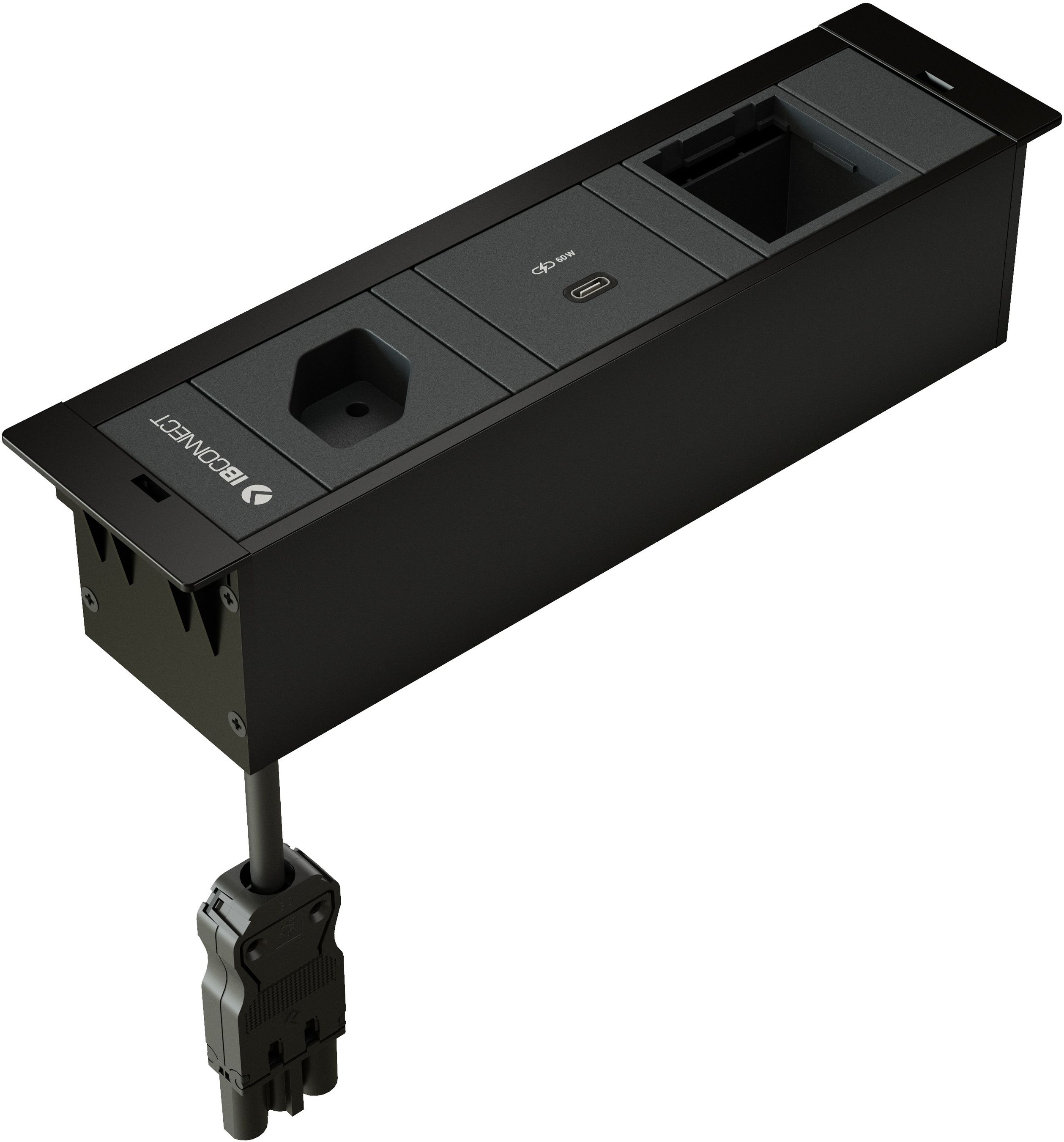 CUBOBOX bloc multipr. nr S 3 fois 1x type 13 1x USB-C 60W 1x vide