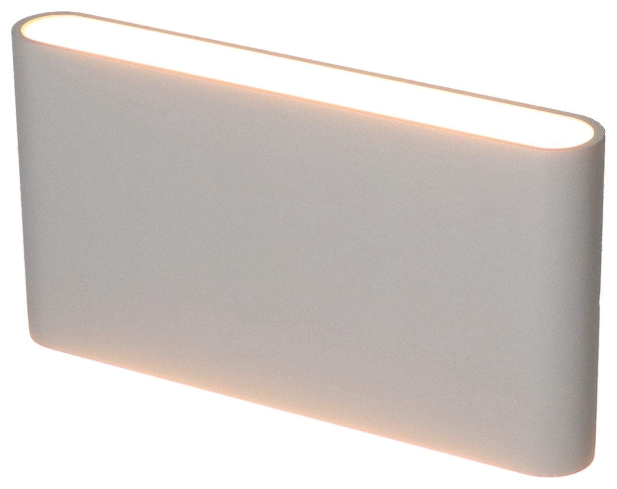 LED-Wandleuchte WALL-FLAT alugrau RAL9006