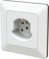 prise 1x type 15 ENC priamos blanc