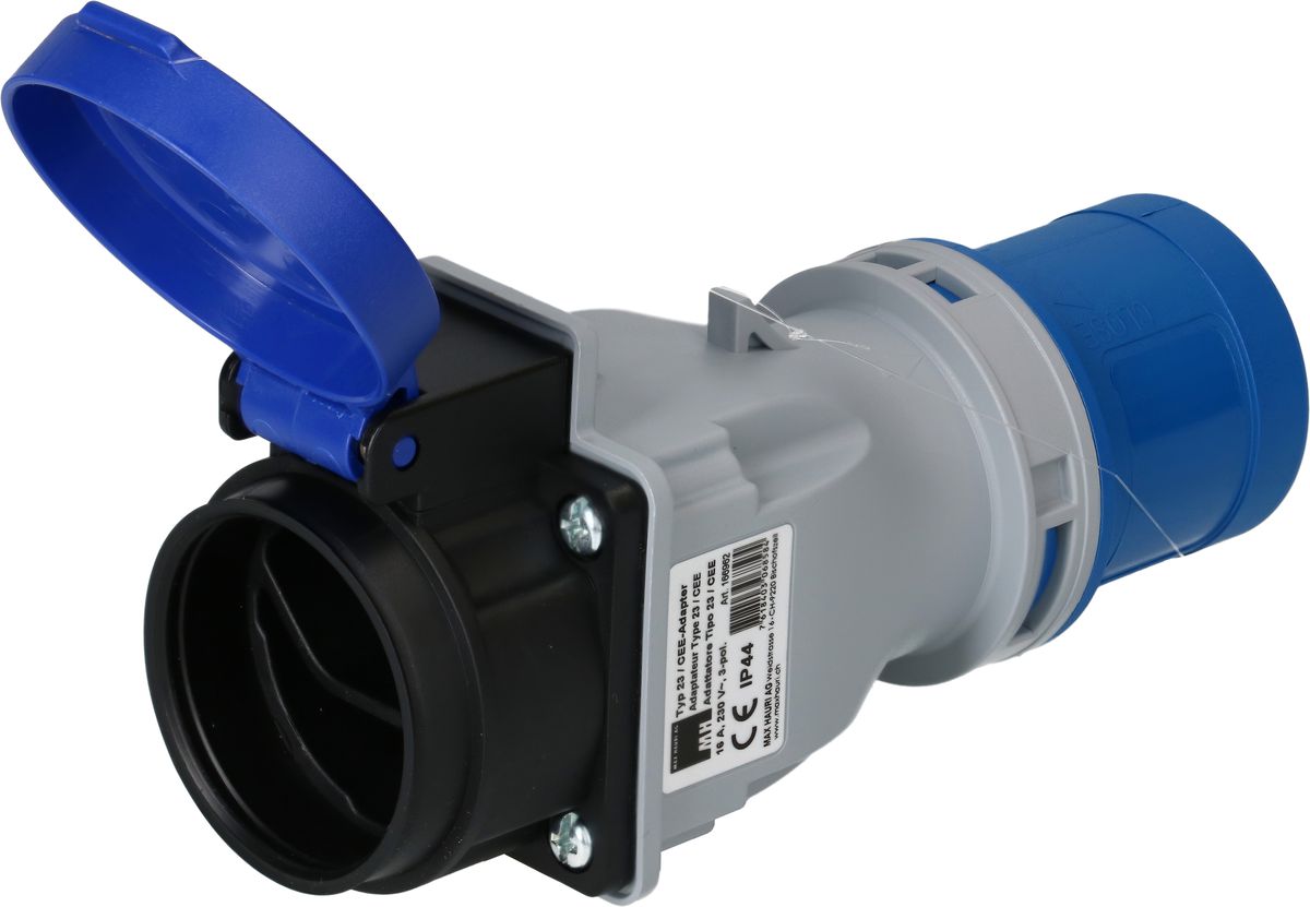 adaptateur fiche CEE16-3 / prise type 23 IP55