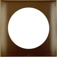 Abdeckrahmen Gr.1 UP Integro braun