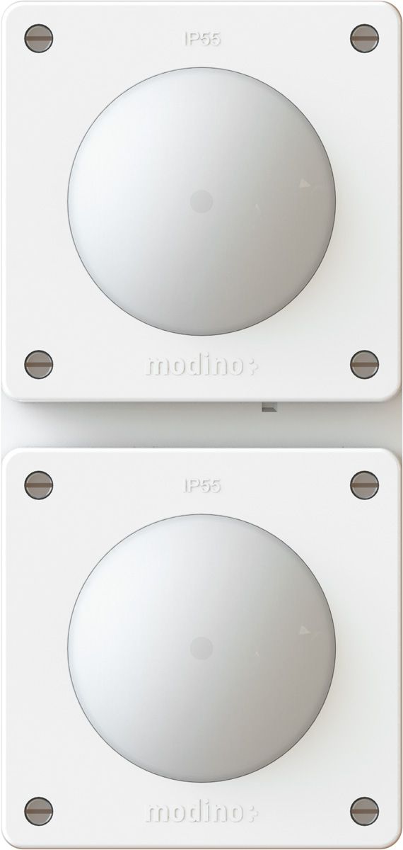 combinaison interrupteur s3 ill. / s3 ill. ta.2x1 ENC exo IP55 bc