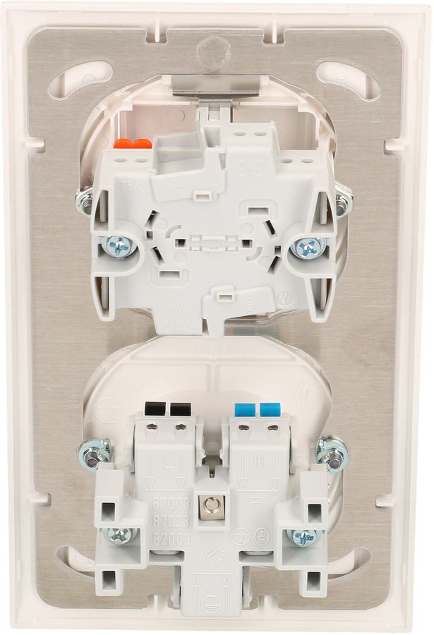 combinazione schema 3 / tipo 13 dim.2x1 INC EdizioDue bianco