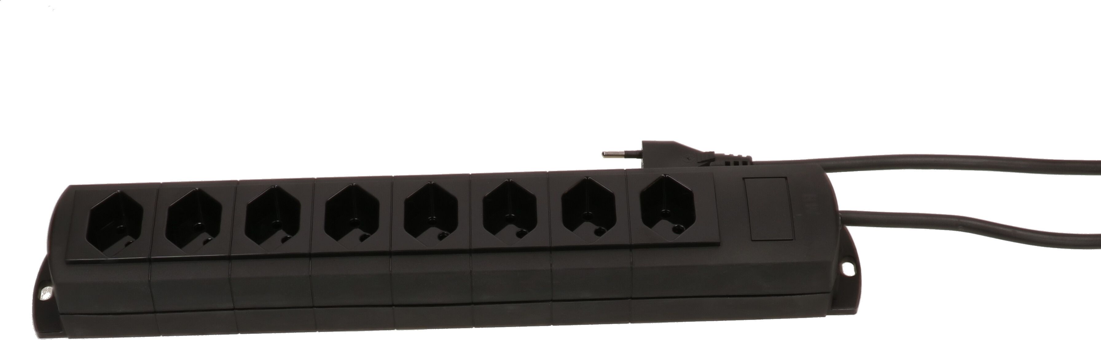 multiprise Prime Line 8x type 13 noir 5m