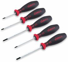 Assortiment de tournevis Torx avec alésage 5 pièces