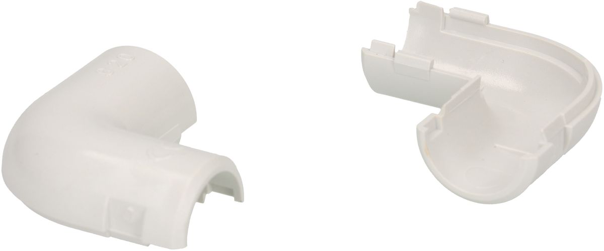 angle TIT M20 en 2 parties 90° gris / 3 pièces