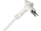 Prolunga TD H05VV-F3G1.0 3m bianco ad angolo piatto tipo 12
