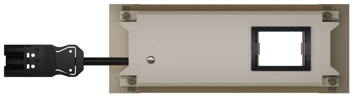 INTRO2.0 bloc multiprise blanc 1x type 13 1x USB-A/C 1x vide