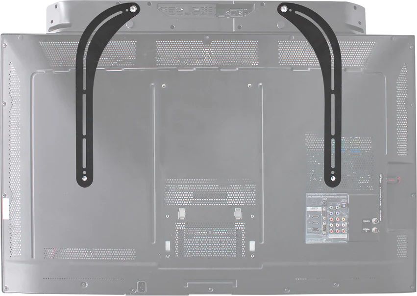 support de barre de son TV universel 15kg noir