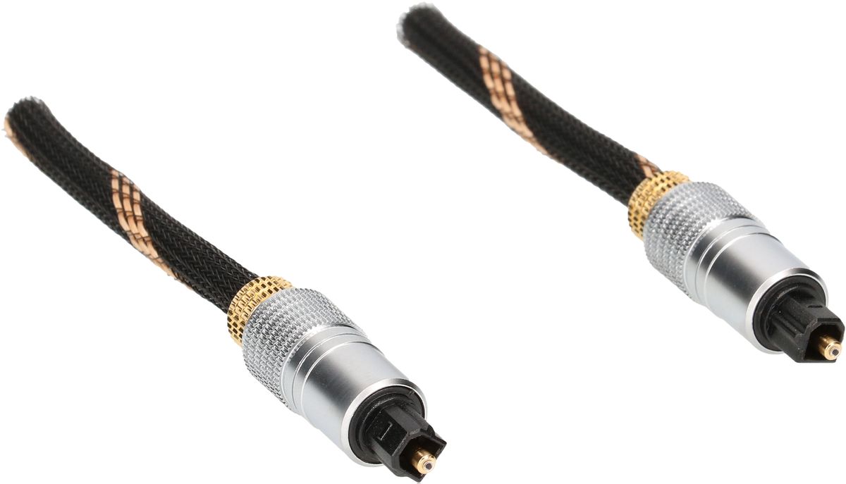 câble à fibre optique 3m noir