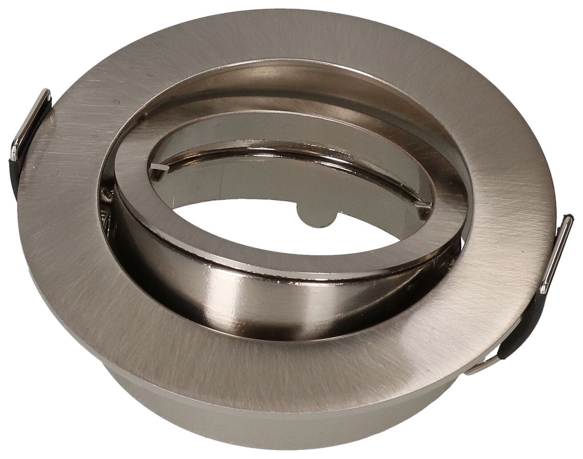 telaio di montaggio Ø68 cromo per lampade a LED con base GU10