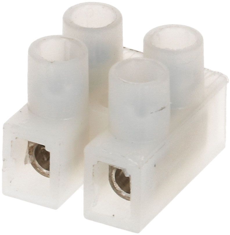 Klemmleiste 230/ 2 DS 1-2.5mm2 2-polig natur mit Drahtschutz