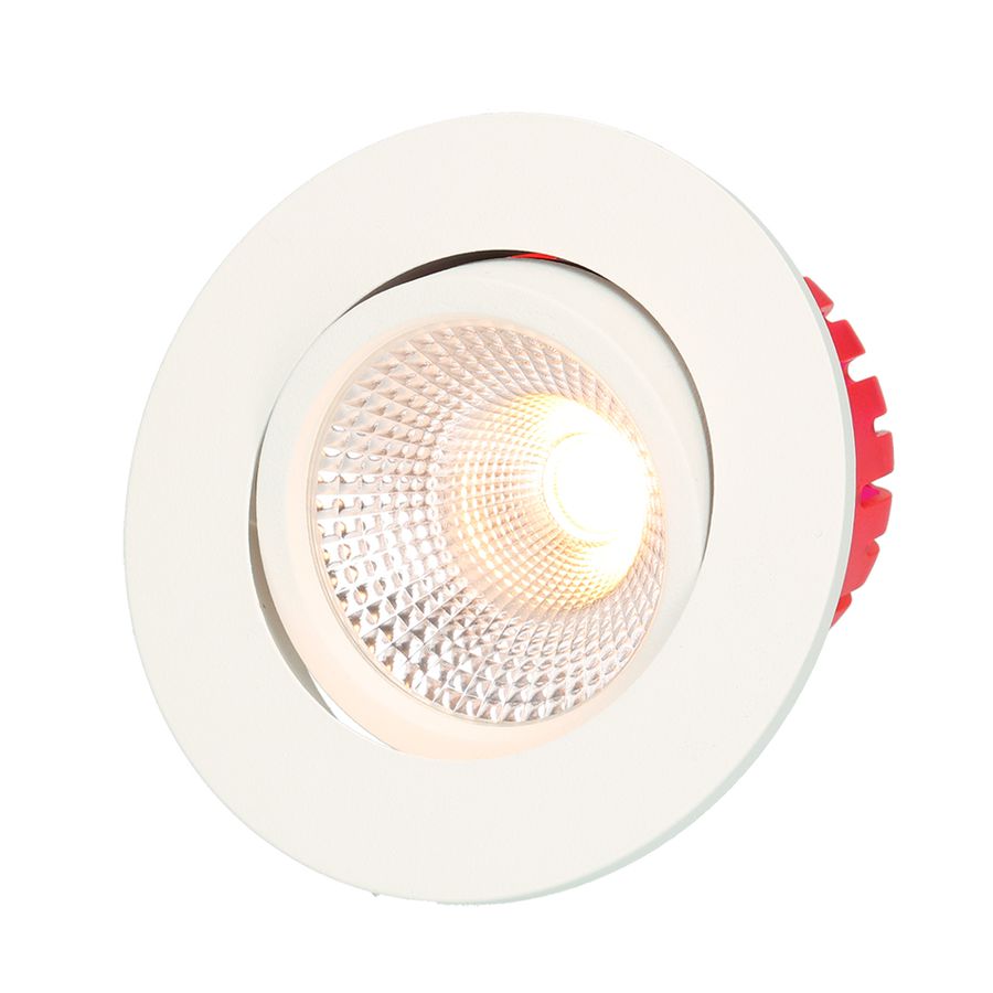 spot encastré à LED SOLV Ø68 blanc 3000K 710lm 38°