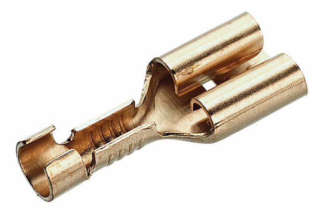 Cosse plate nue 6.3-1