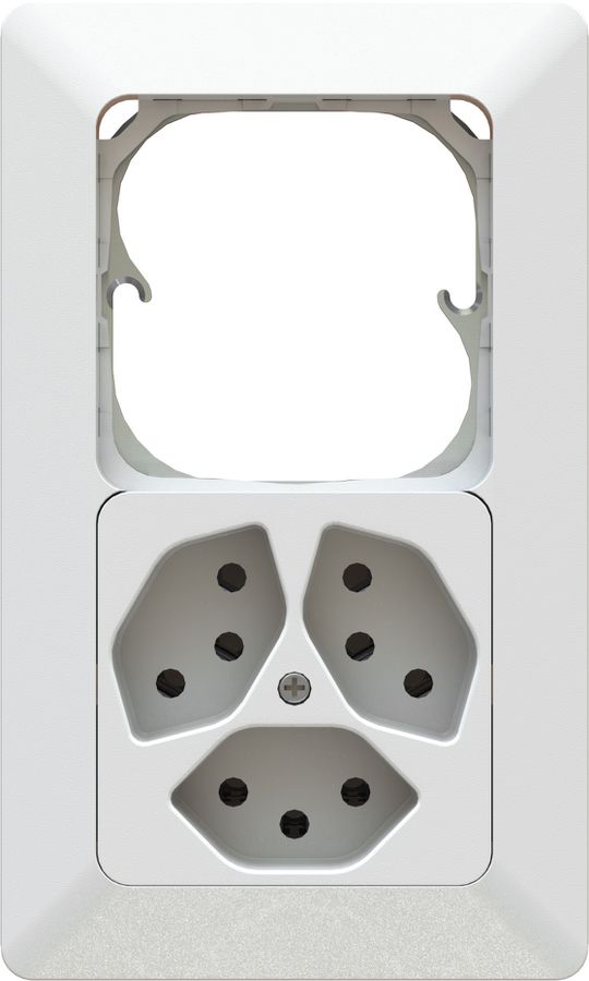 combinaison vide / 3x type 13 ta.2x1 ENC priamos blanc