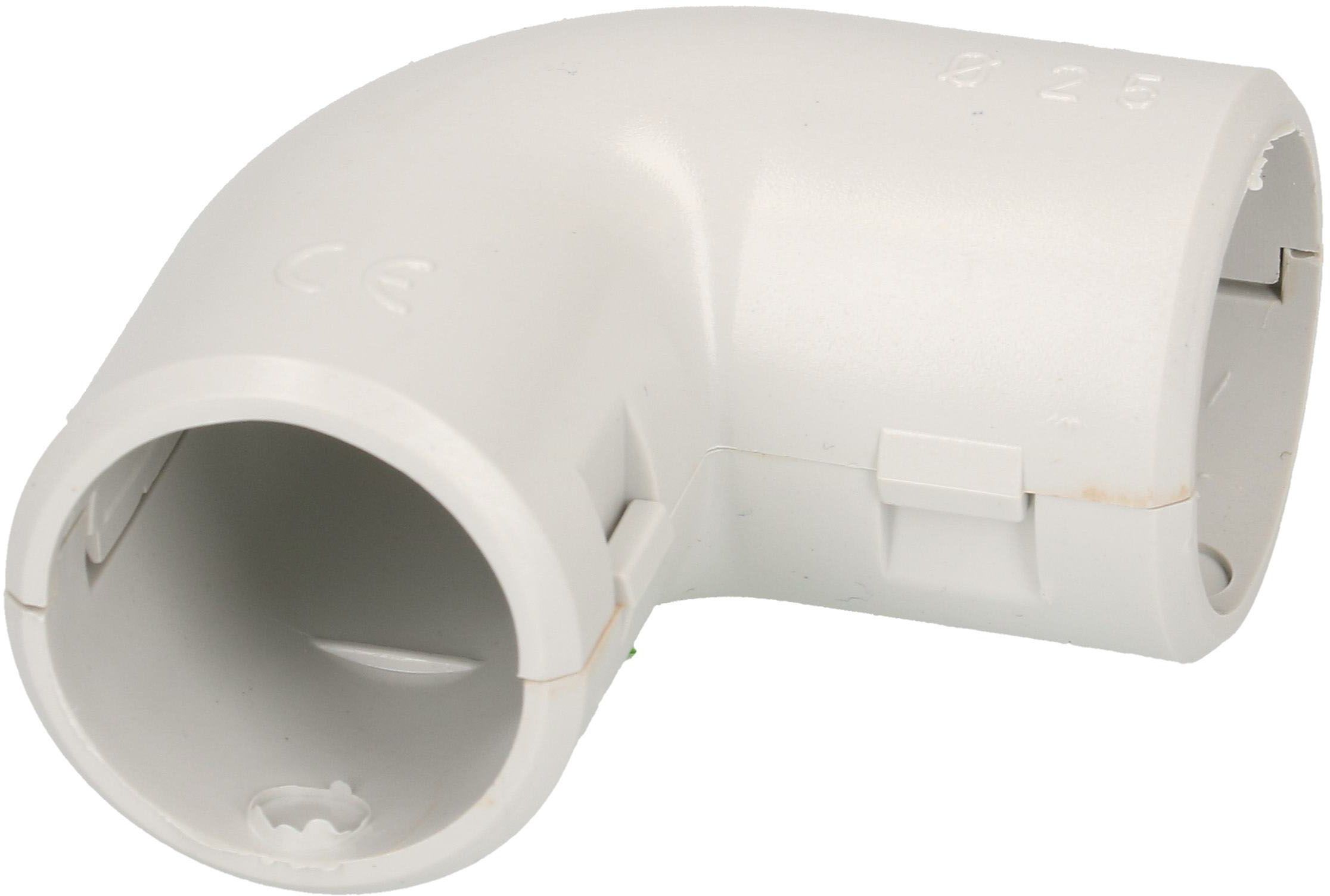 angle TIT M25 en 2 parties 90° gris