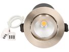 spot encastré à LED DISC 230 Ø68 nickel brossé 3000K 650lm 36°