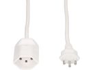 prolunga TD H05VV-F3G1 1m bianco con display operativo
