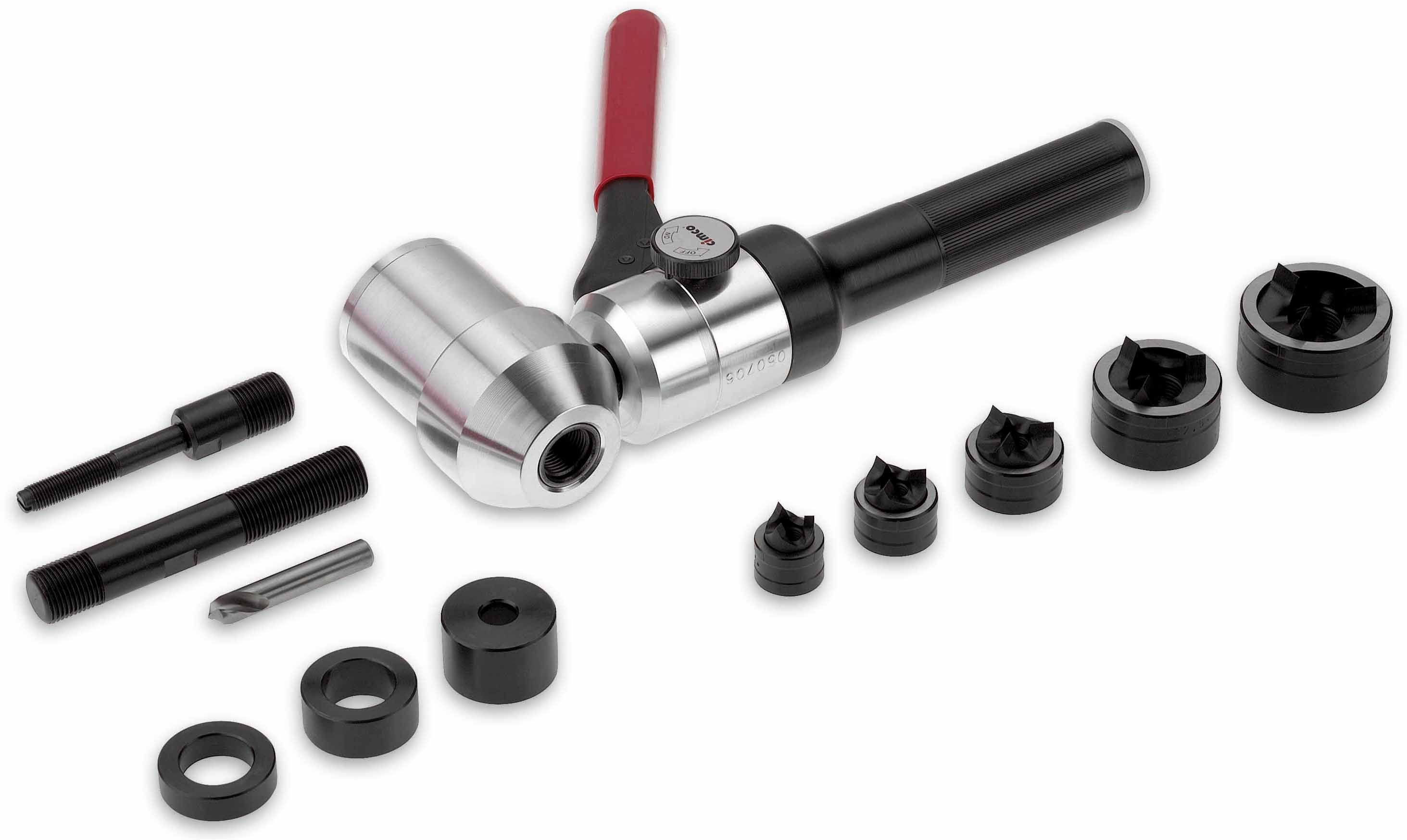 Set perforateurs à vis Diamant 12p coudé à 90° + 360° pivotant