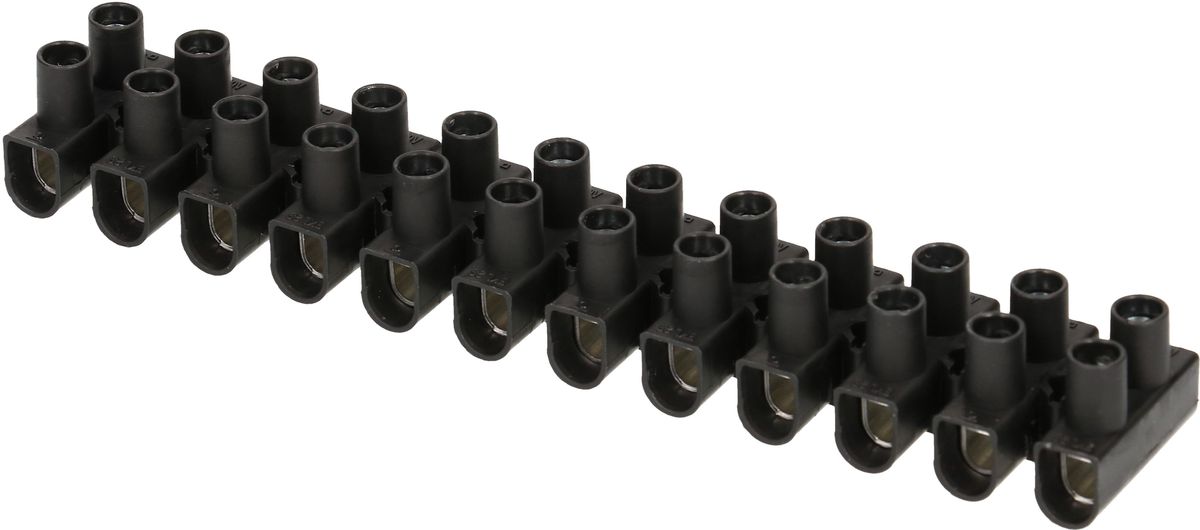 Klemmleiste EKL 2 S 2.5-10mm2 12-polig schwarz 2 Stk.