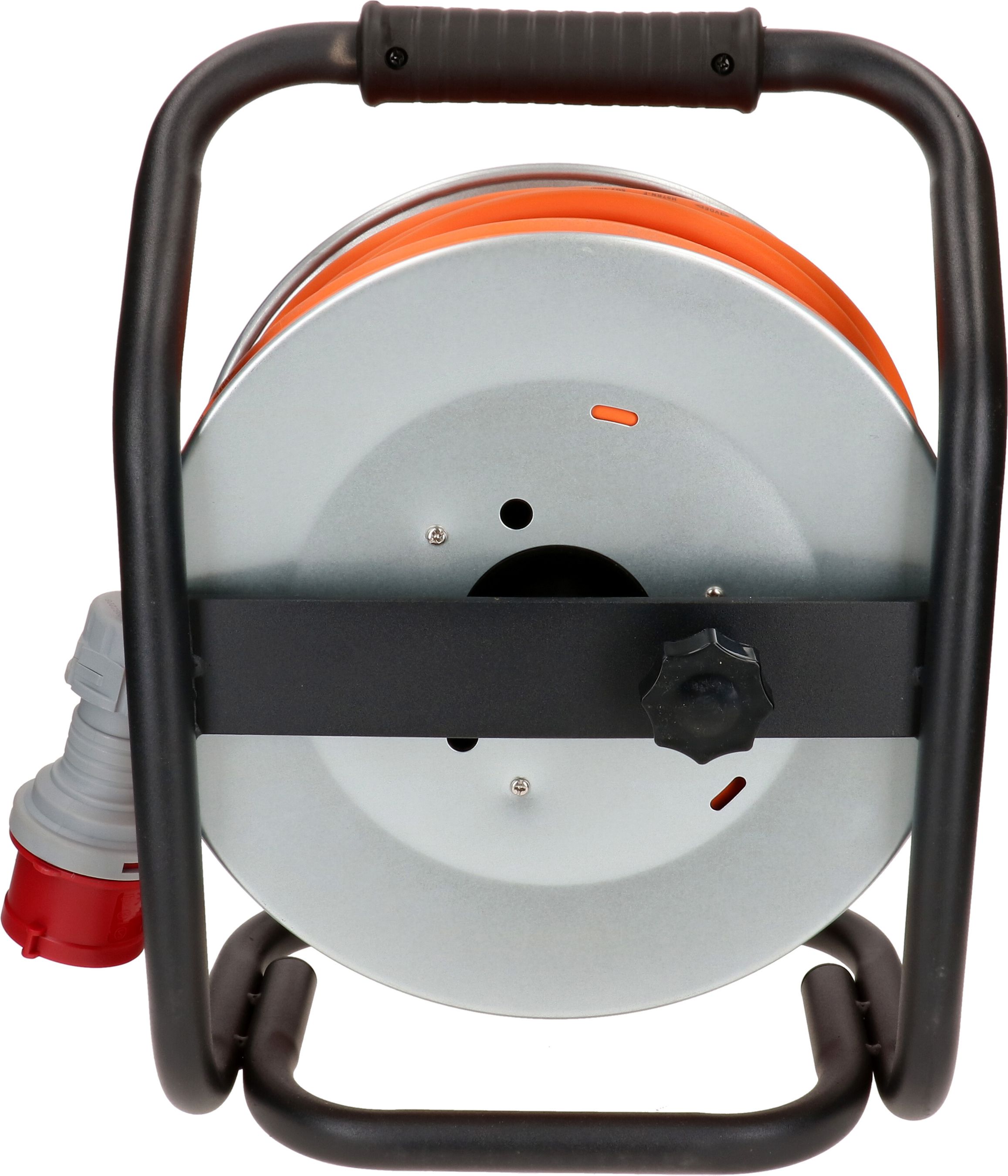 enrouleur de câble en acier 2x CEE16-5 1x type 25 IP55 25m