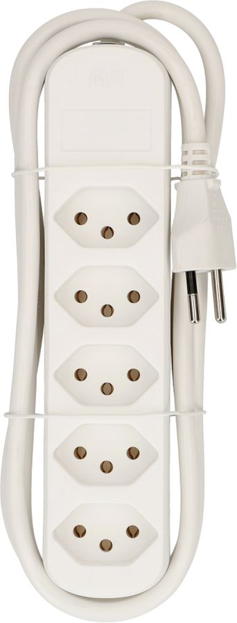 Steckdosenleiste Basic Line 5x Typ 13 weiss 1.5m
