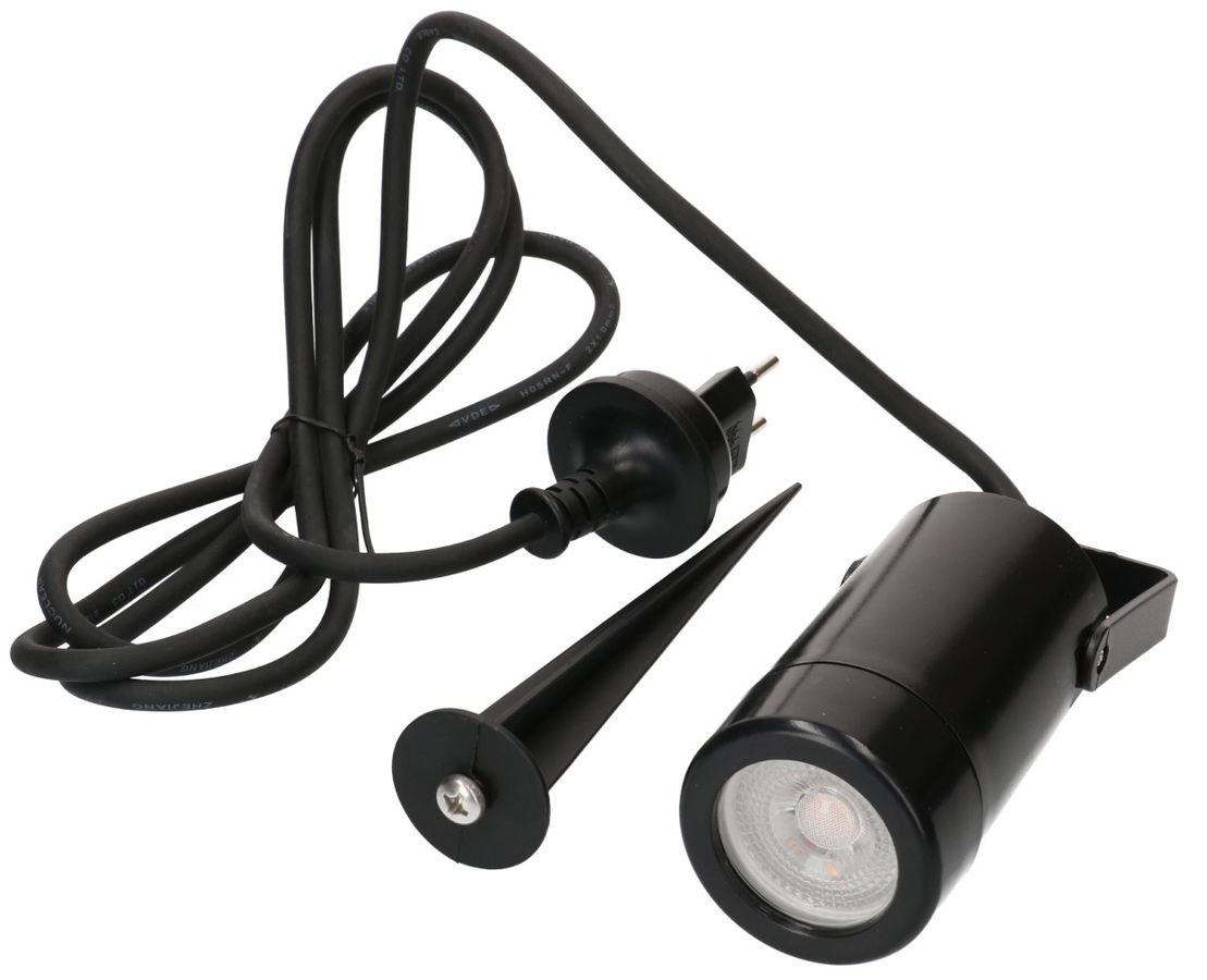 spot de jardin Neptuno / plastique noir / dou.GU10 / type 11 IP55