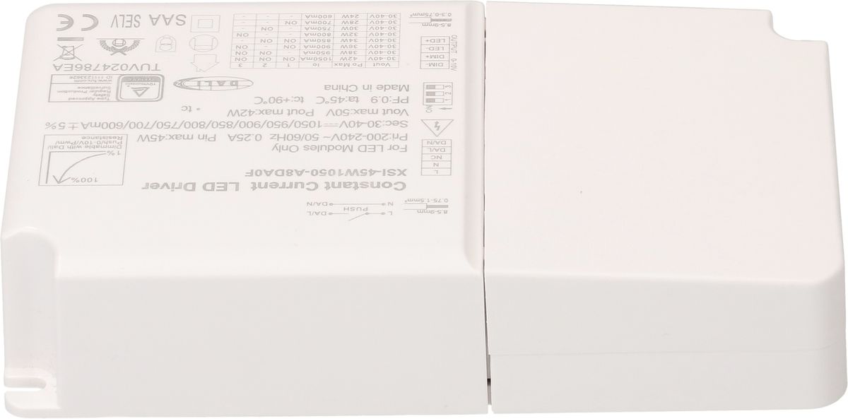 driver constant LED DALI2 1-10V Push 24-42W réglable