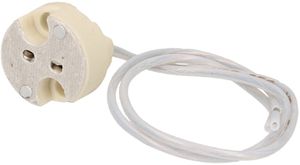 douille G4/G5.3/G6.35 fil souple PTFE 140mm