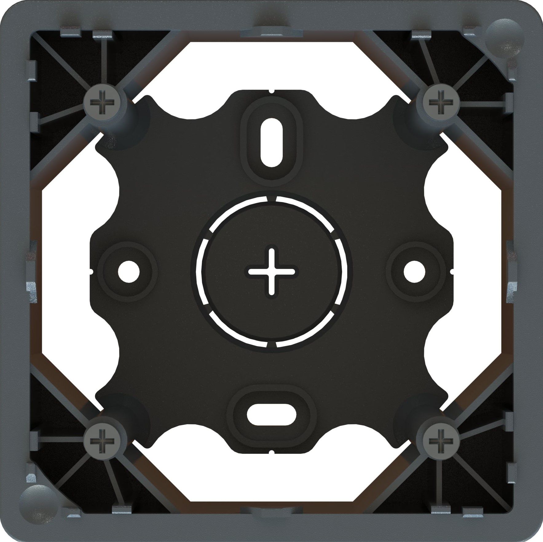 boîtier ta.1x1 AP priamos anthracite