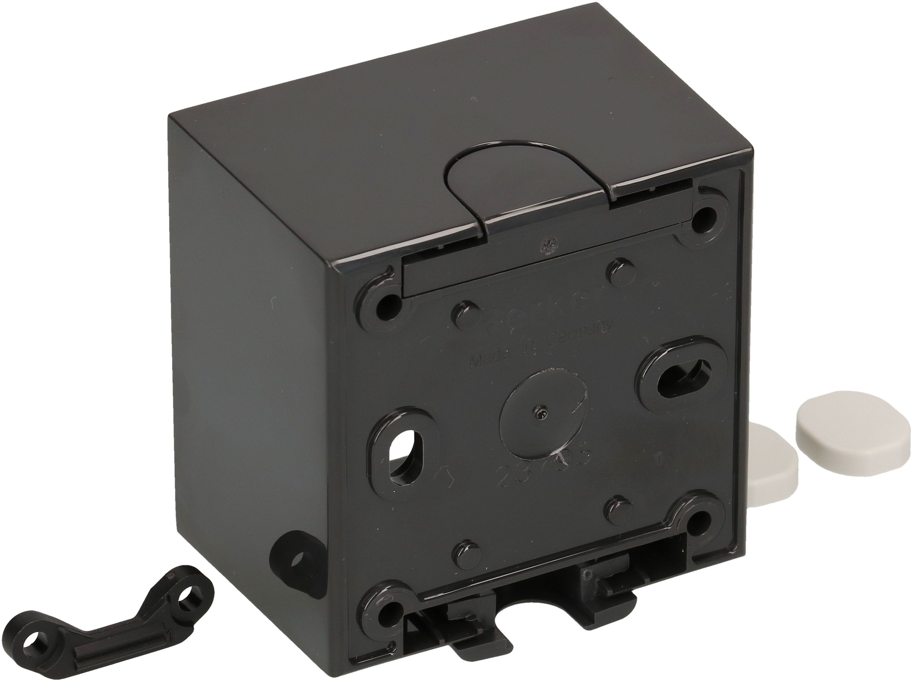 boîtier ta.1x1 haut AP Integro anthracite