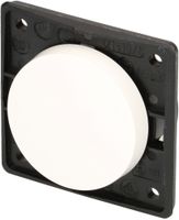 bouton-poussoir à bascule 1 NO Integro Flow/Pure IP44 blanc