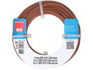 fil en T H07V-U1X1.5 20m marron