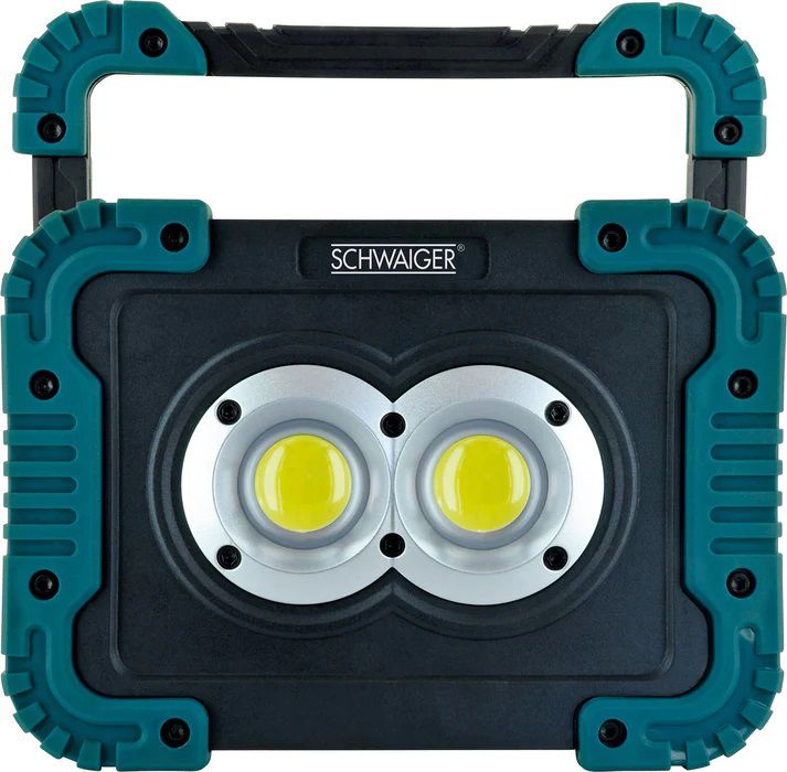 projecteur de travail LED 2x 10W fonctionnement batterie nr/bl