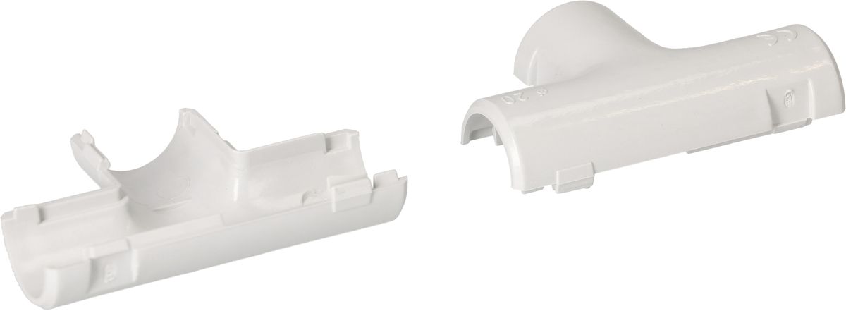 raccord T TIT M20 en 2 parties gris / 3 pièces