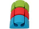 Kabelhalter-Set assortiert 2x grün 2x rot 2x blau
