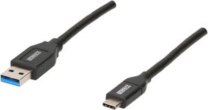 câble adaptateur USB 3.1 1m noir