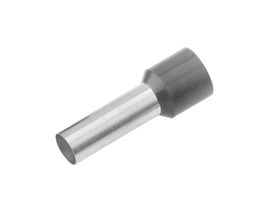Cosse tubu. à sertir iso.4mm²/10mm gris DIN 46228 sans Iso. L2 10
