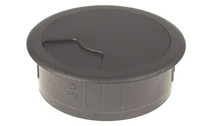 passe-câble Easy-Duct-60K16 noir RAL9005