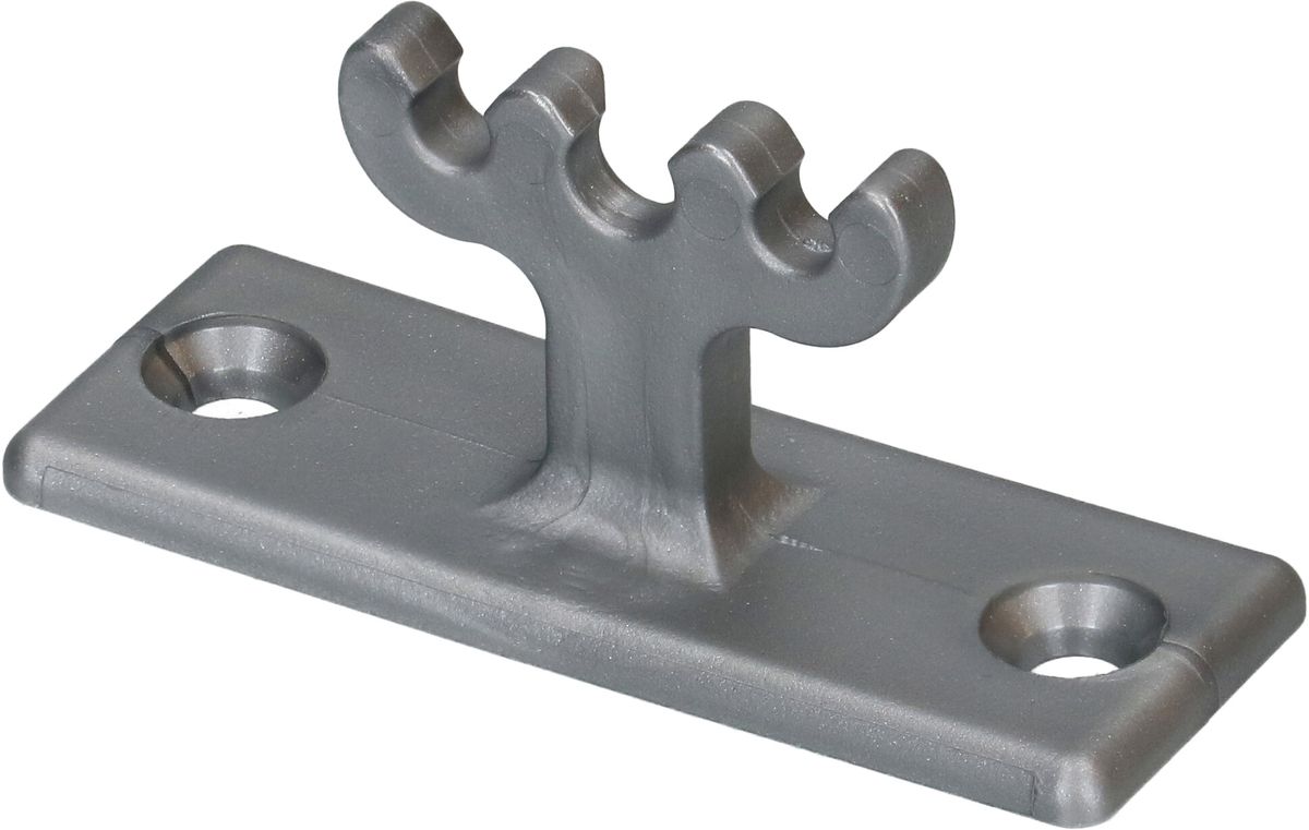 fixation à la table Easy-Desk 3G argent RAL 9006