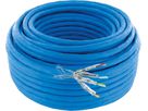 câble réseau Cat. 8.1 S/FTP 25m bleu