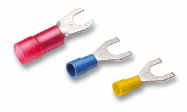 Cosses de câble à sertir iso. 4-6mm² boulon de racc. 4mm jaune