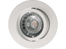 Einbaurahmen Ø68 weiss für LED-Lampen mit GU10-Sockel