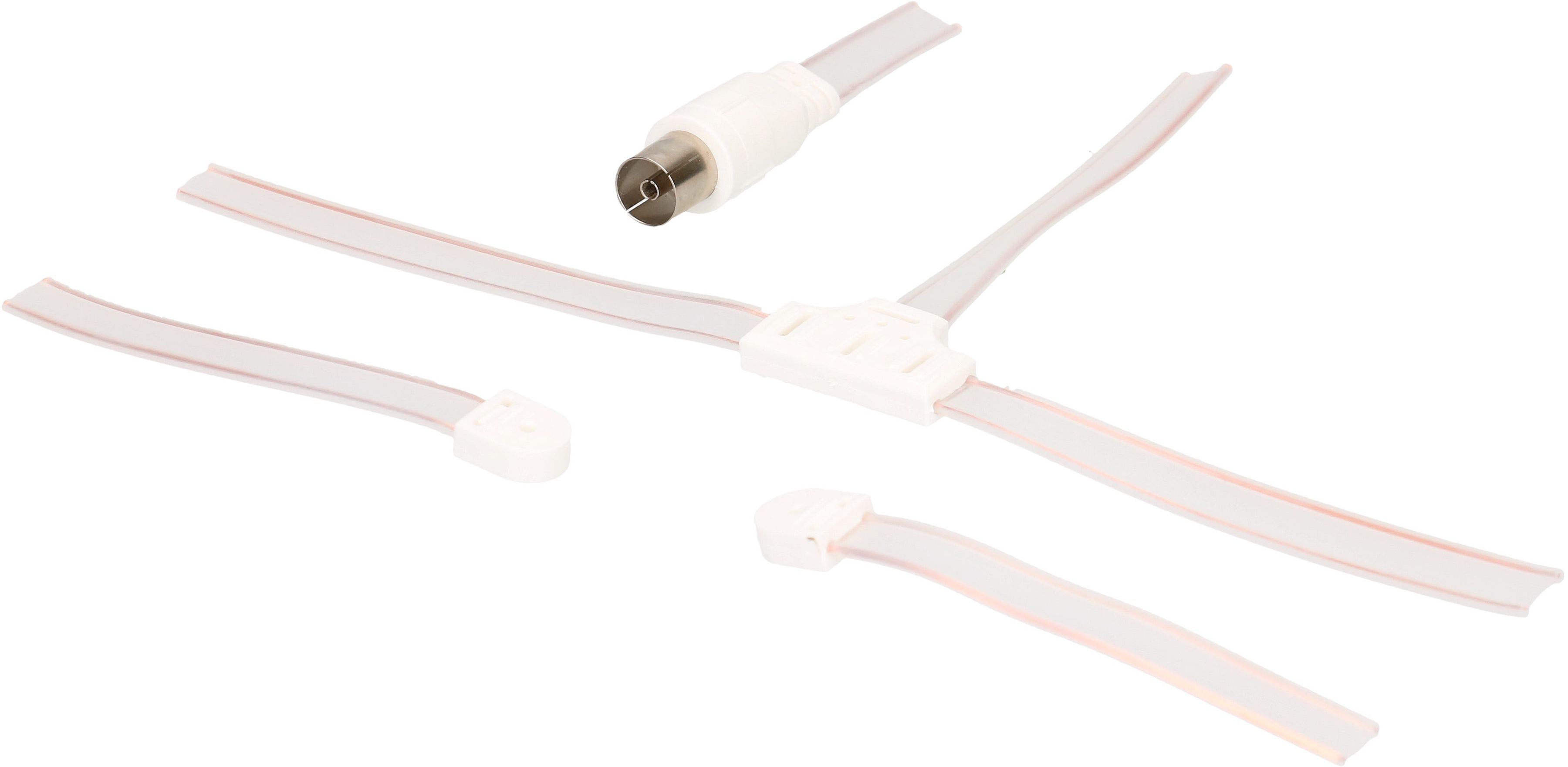 câble antenne FM longueur du dipôle 1.80m